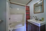 Bathroom with a shower/tub